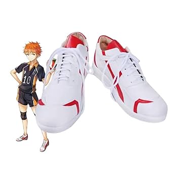Amazon.co.jp: ハイキュー!! 日向 翔陽 コスプレ靴 烏野高校排球